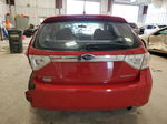 2009 Subaru Impreza 2.5i Red vin: JF1GH61629H817875