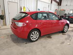 2009 Subaru Impreza 2.5i Red vin: JF1GH61629H817875