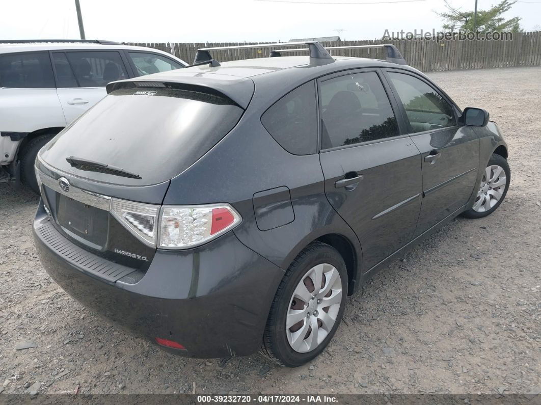 2009 Subaru Impreza 2.5i Gray vin: JF1GH61639G812884