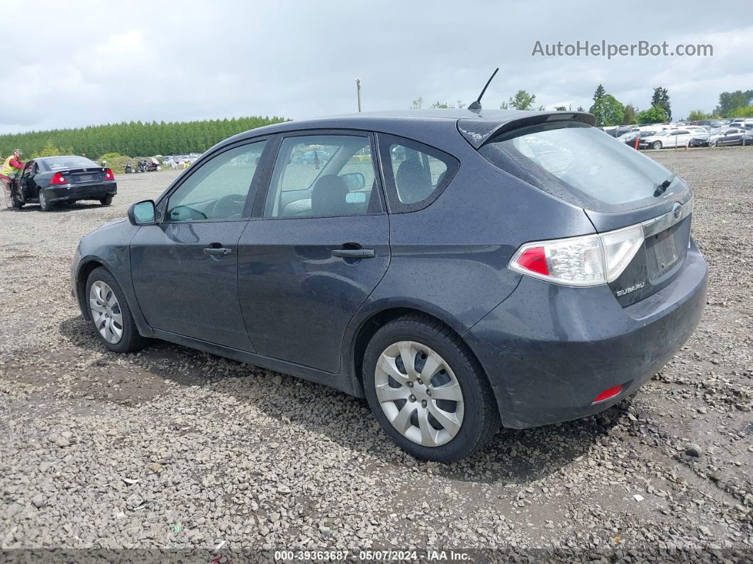 2009 Subaru Impreza 2.5i Gray vin: JF1GH61639H815181