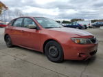 2009 Subaru Impreza 2.5i Orange vin: JF1GH61649H805078