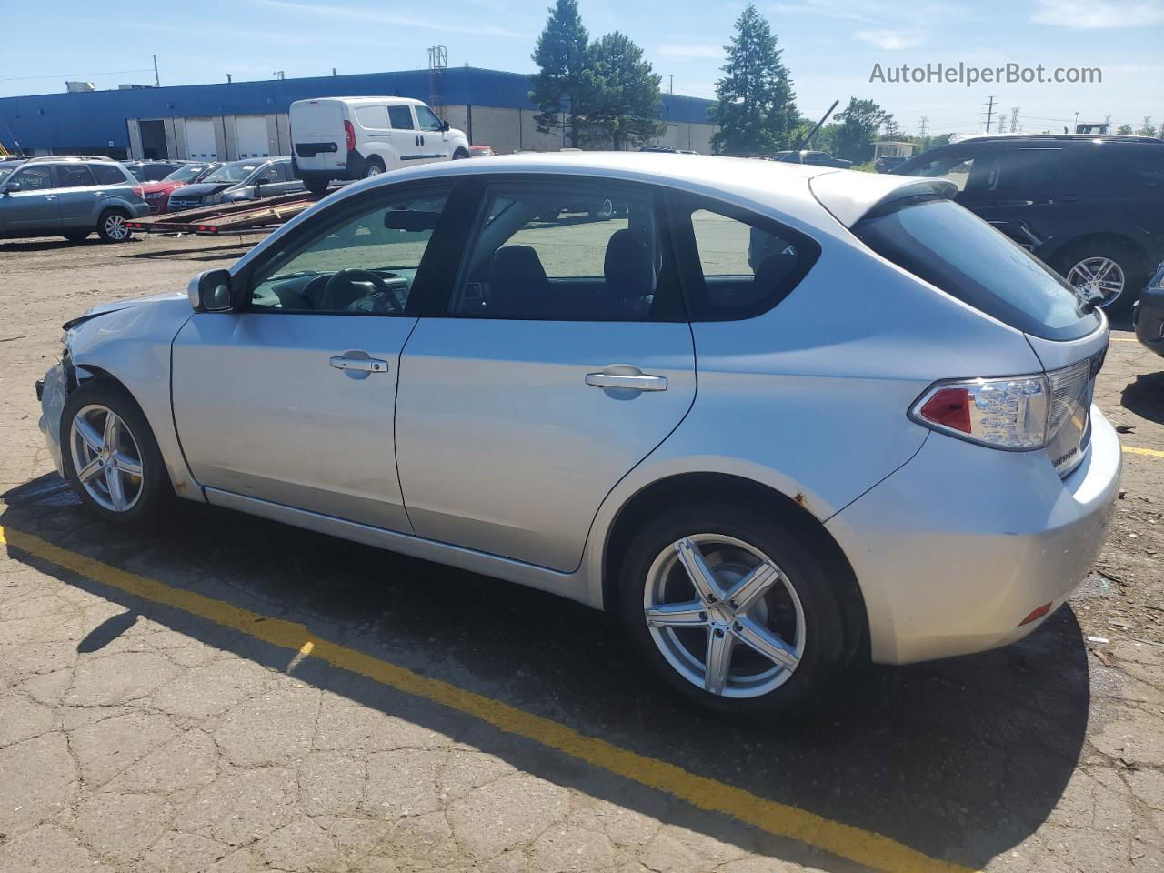 2009 Subaru Impreza 2.5i Silver vin: JF1GH61649H806134