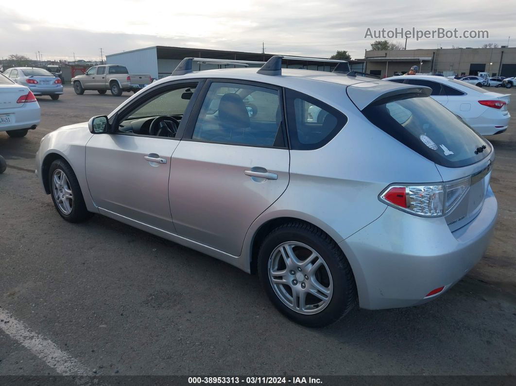 2009 Subaru Impreza 2.5i Silver vin: JF1GH61649H820681