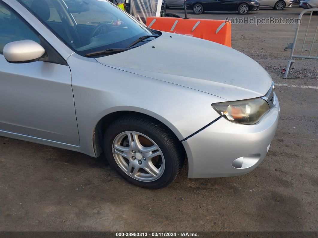 2009 Subaru Impreza 2.5i Silver vin: JF1GH61649H820681