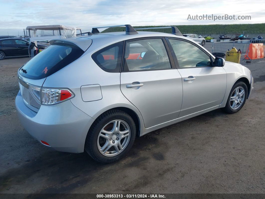 2009 Subaru Impreza 2.5i Silver vin: JF1GH61649H820681