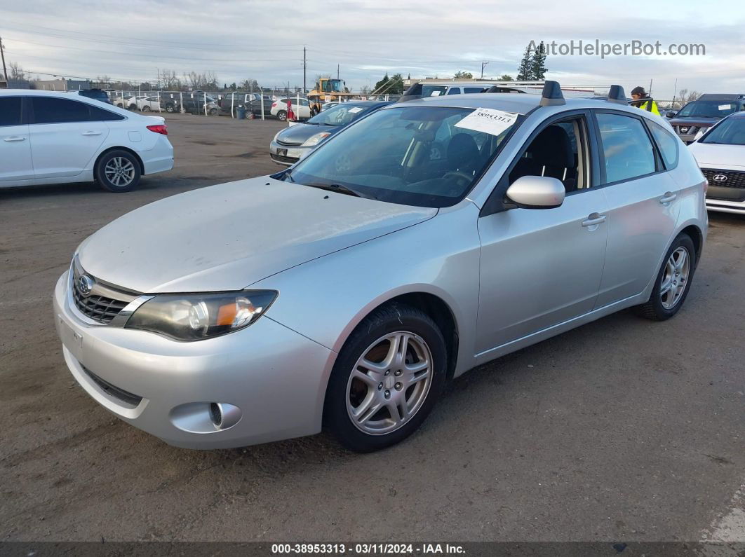 2009 Subaru Impreza 2.5i Silver vin: JF1GH61649H820681