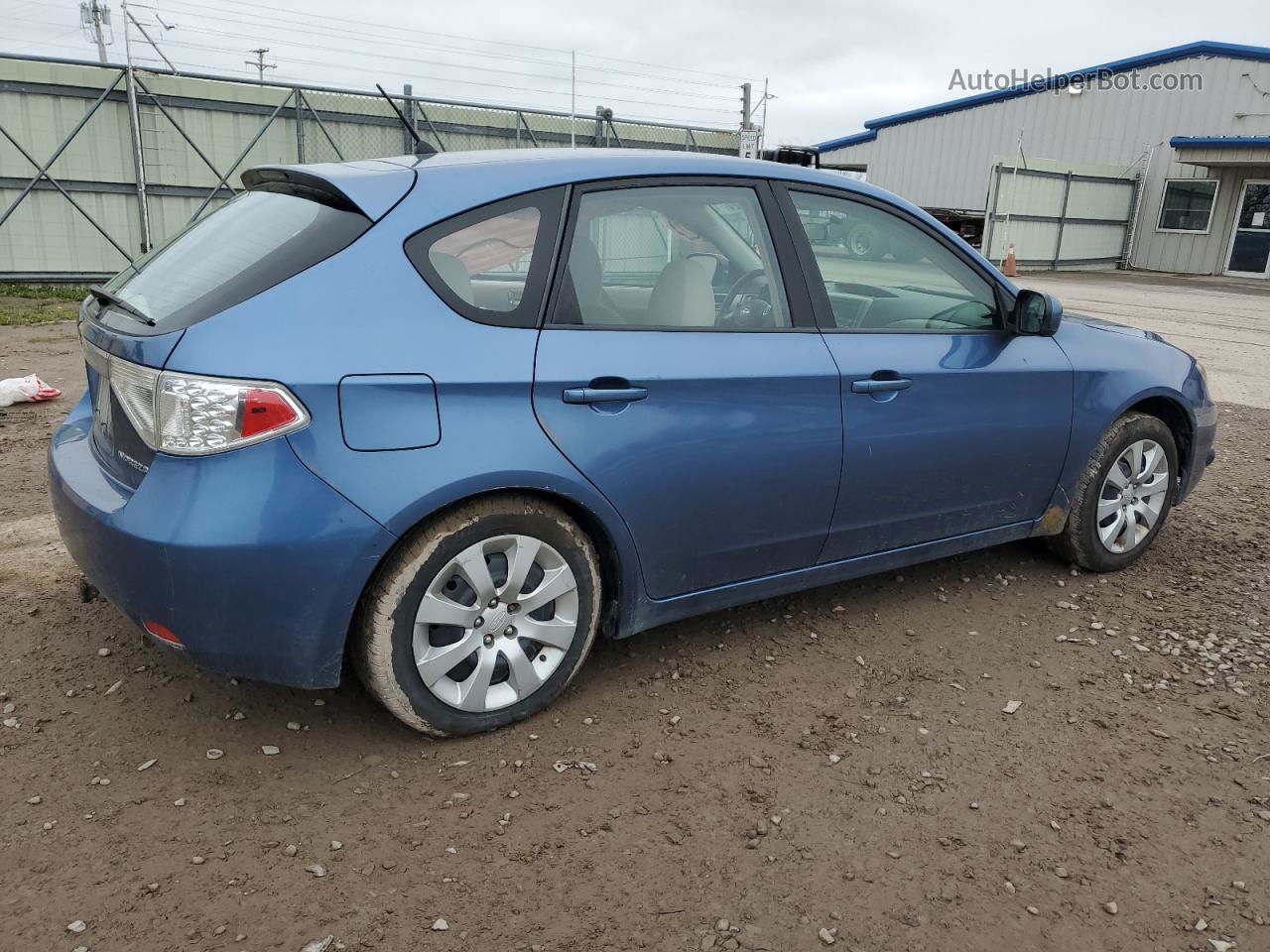 2009 Subaru Impreza 2.5i Blue vin: JF1GH61669G817772