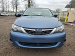 2009 Subaru Impreza 2.5i Blue vin: JF1GH61669G817772