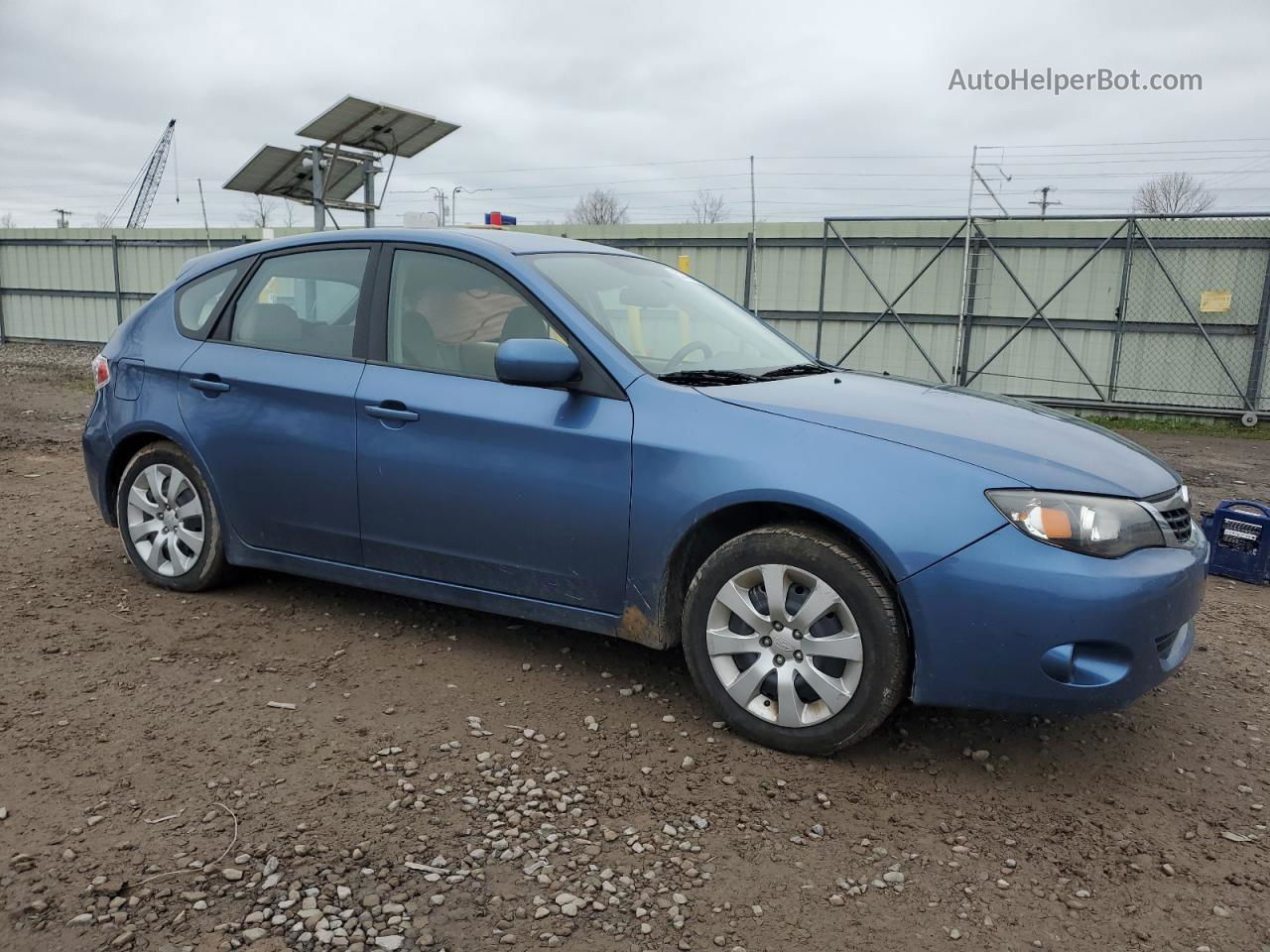 2009 Subaru Impreza 2.5i Blue vin: JF1GH61669G817772