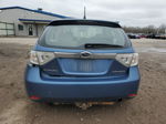 2009 Subaru Impreza 2.5i Blue vin: JF1GH61669G817772