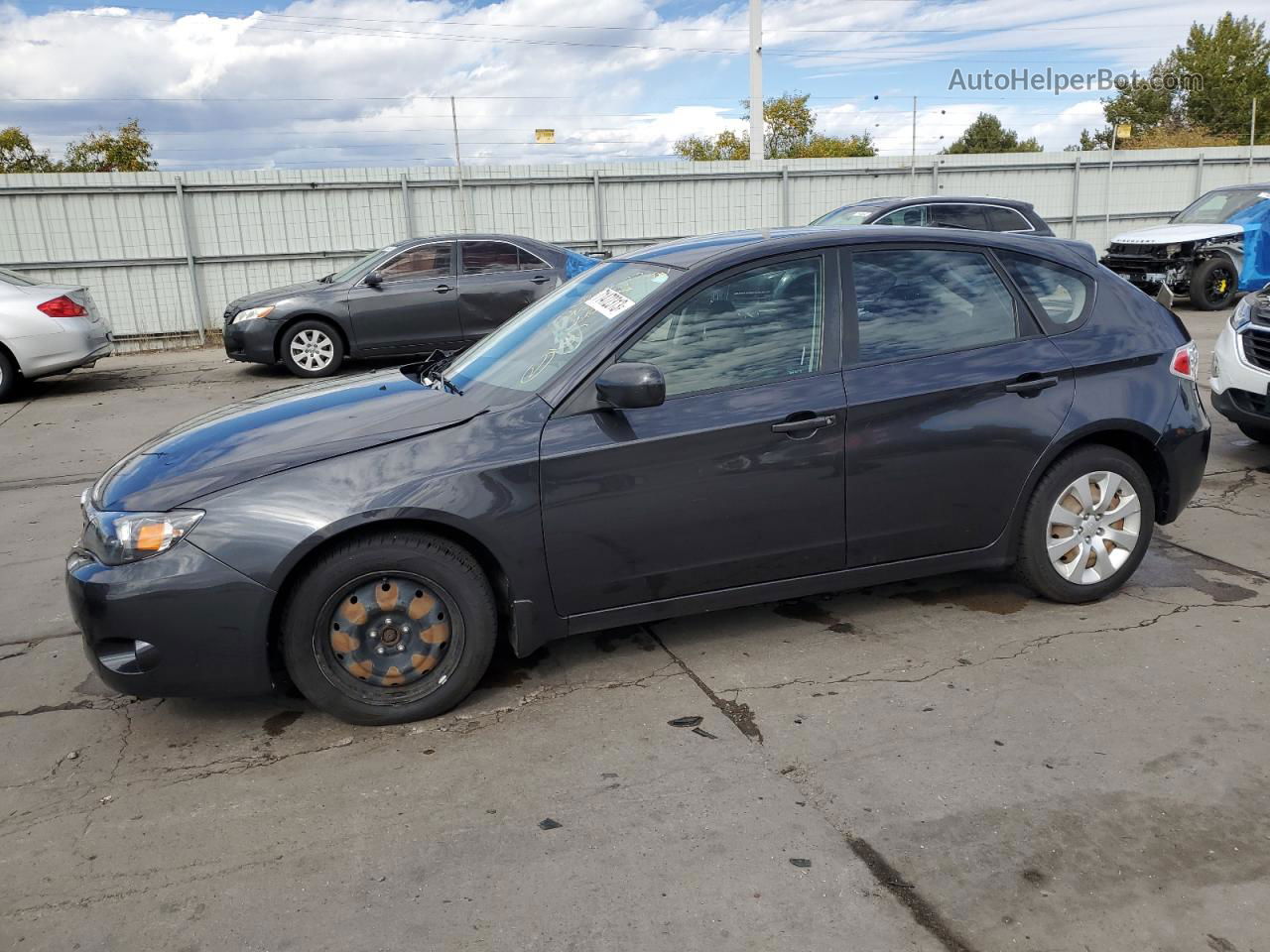 2009 Subaru Impreza 2.5i Charcoal vin: JF1GH61669H812663