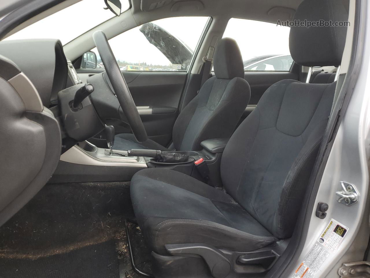 2009 Subaru Impreza 2.5i Серебряный vin: JF1GH61669H815501