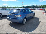 2009 Subaru Impreza 2.5i Blue vin: JF1GH61689H801079