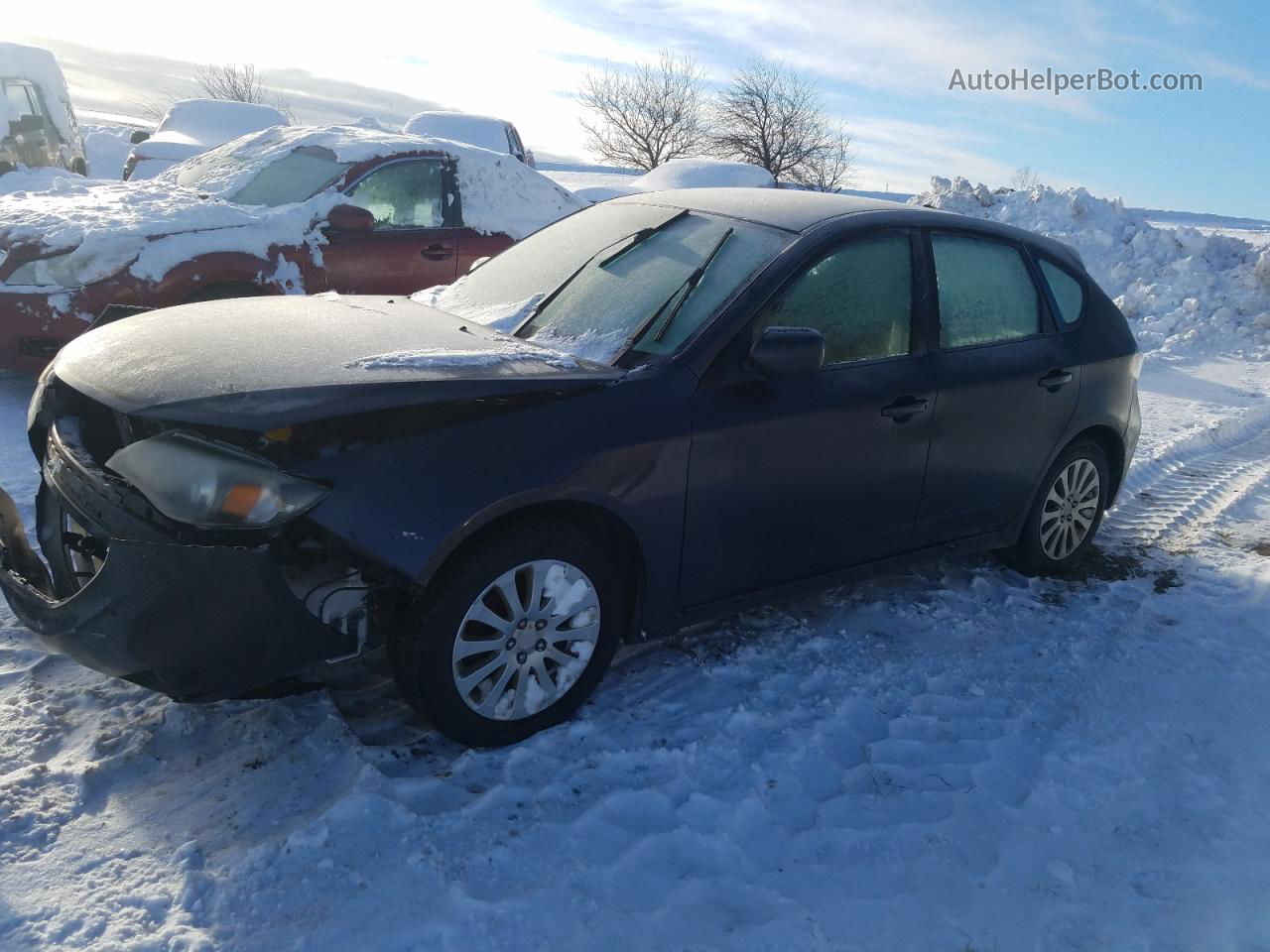 2009 Subaru Impreza 2.5i Black vin: JF1GH61699G824120