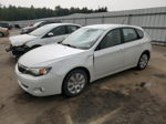 2009 Subaru Impreza 2.5i White vin: JF1GH61699H805996