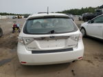 2009 Subaru Impreza 2.5i White vin: JF1GH61699H805996