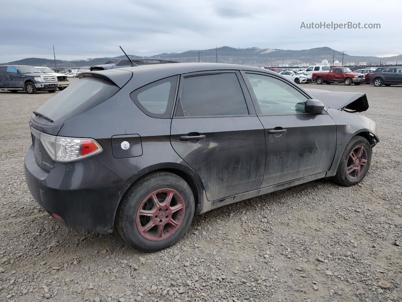 2009 Subaru Impreza 2.5i Черный vin: JF1GH61699H815234