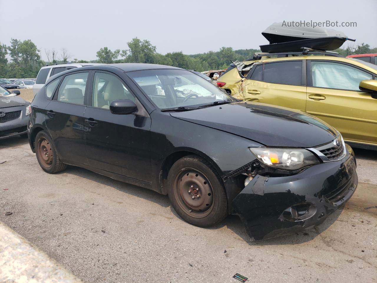 2009 Subaru Impreza 2.5i Black vin: JF1GH61699H822748