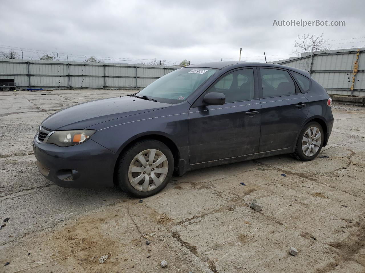 2009 Subaru Impreza 2.5i Black vin: JF1GH616X9G808041