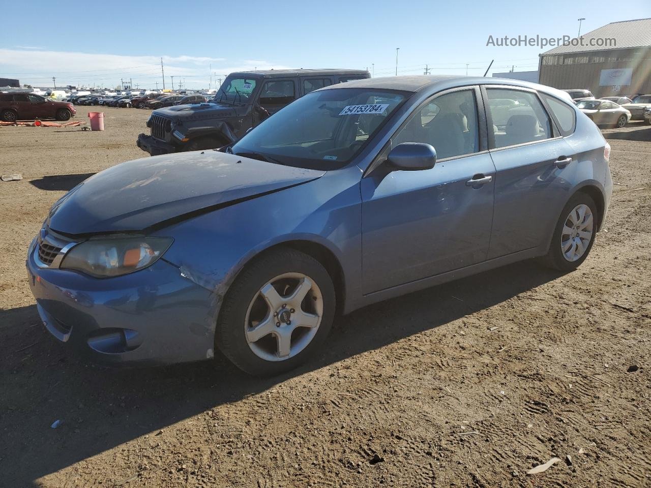 2009 Subaru Impreza 2.5i Blue vin: JF1GH616X9H806638