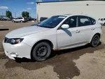 2009 Subaru Impreza 2.5i White vin: JF1GH62679H813884