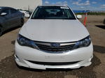 2009 Subaru Impreza 2.5i White vin: JF1GH62679H813884