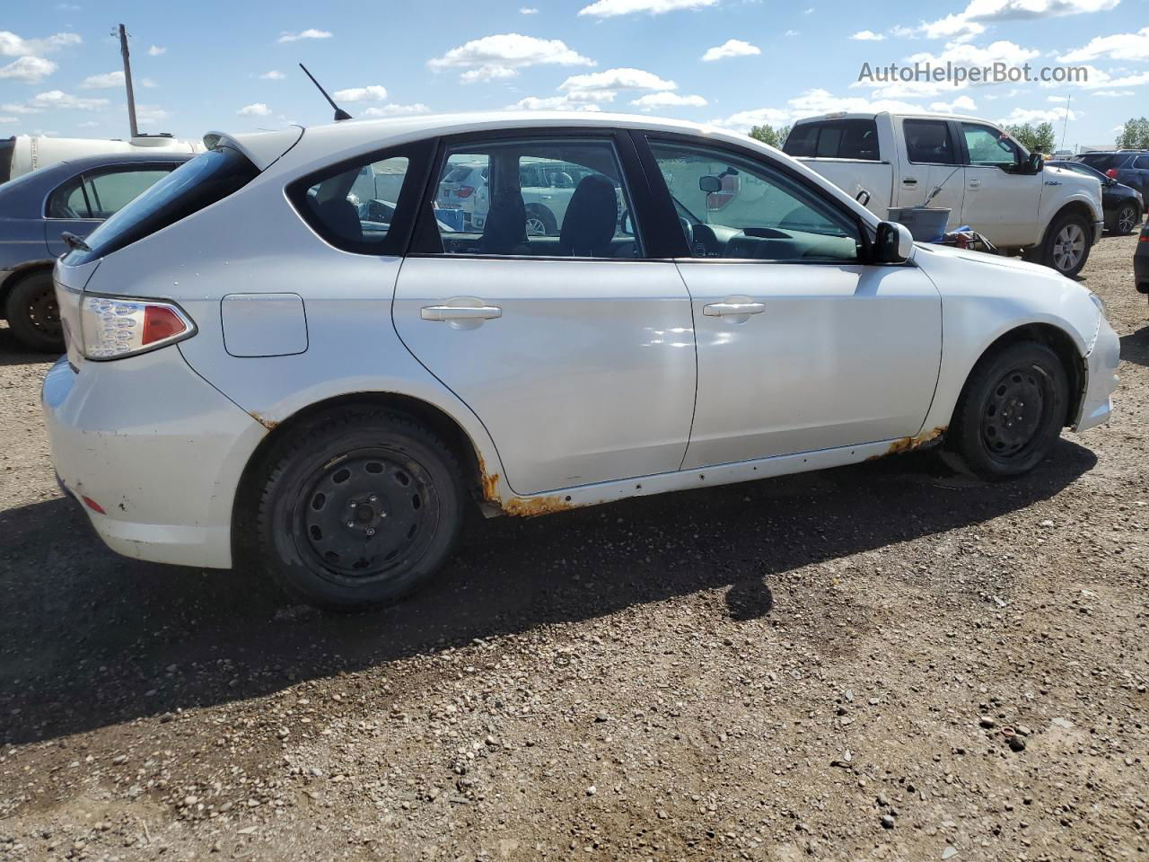 2009 Subaru Impreza 2.5i White vin: JF1GH62679H813884