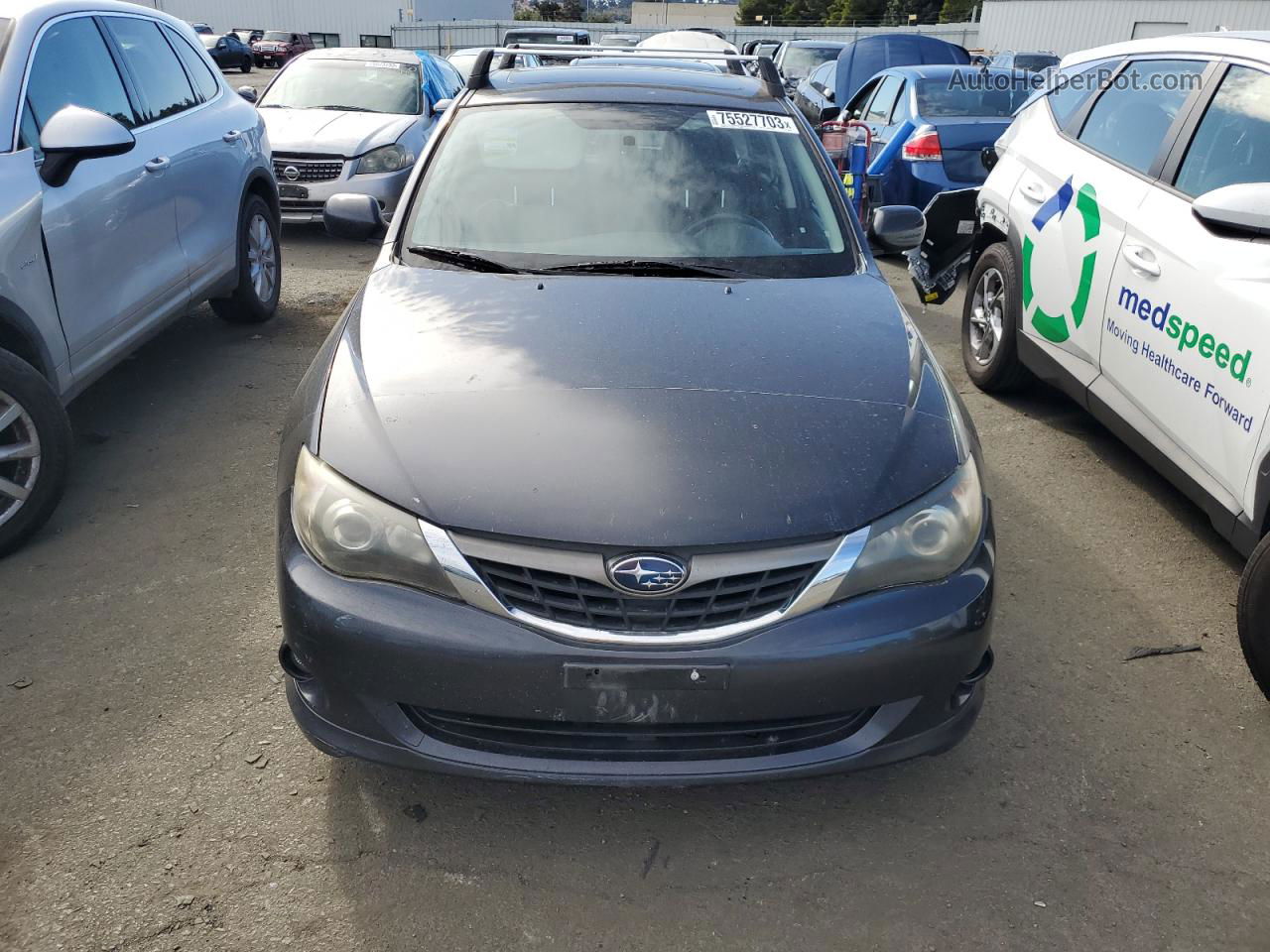 2009 Subaru Impreza 2.5i Black vin: JF1GH626X9H812678