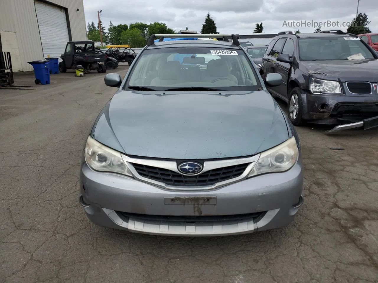 2009 Subaru Impreza Outback Sport Blue vin: JF1GH63609H800568