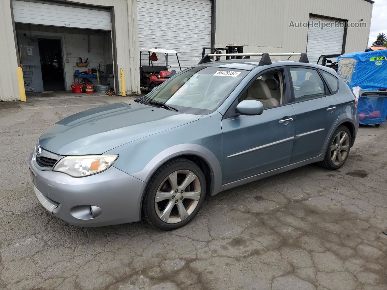 2009 Subaru Impreza Outback Sport Blue vin: JF1GH63609H800568