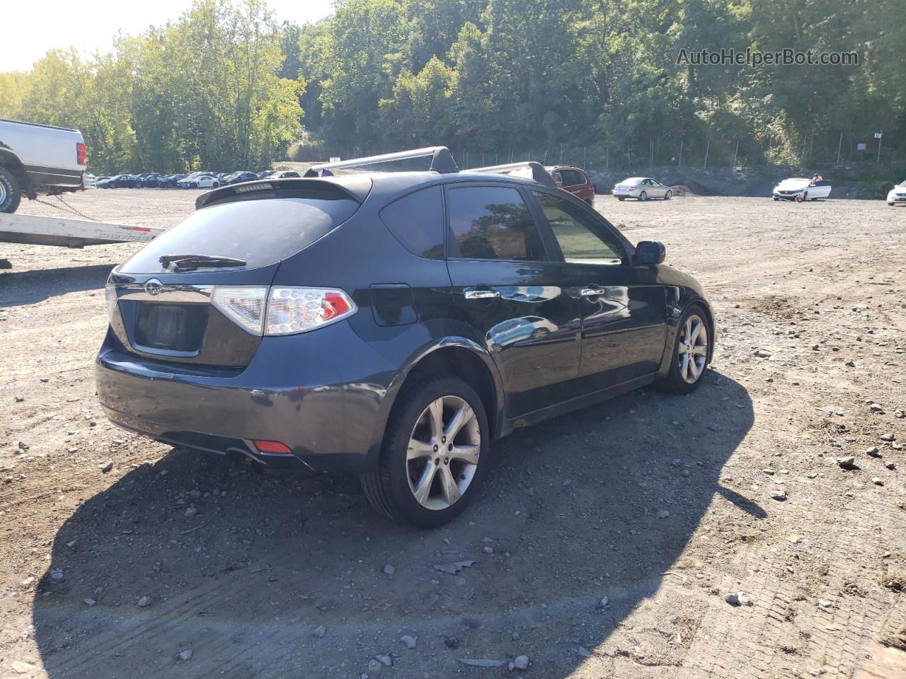 2009 Subaru Impreza Outback Sport Черный vin: JF1GH63609H803549