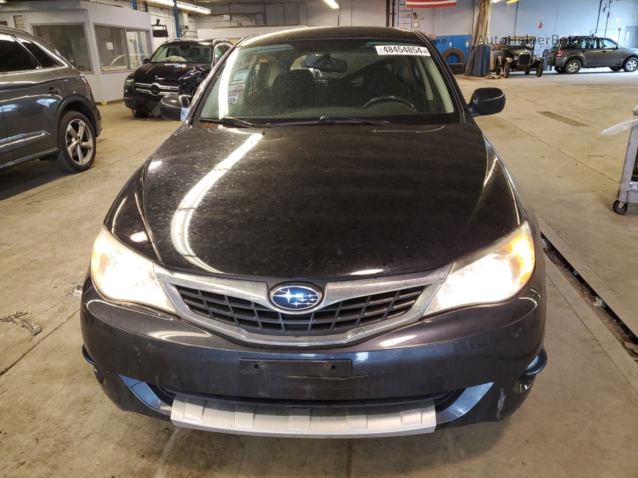 2009 Subaru Impreza Outback Sport Черный vin: JF1GH63619H815788