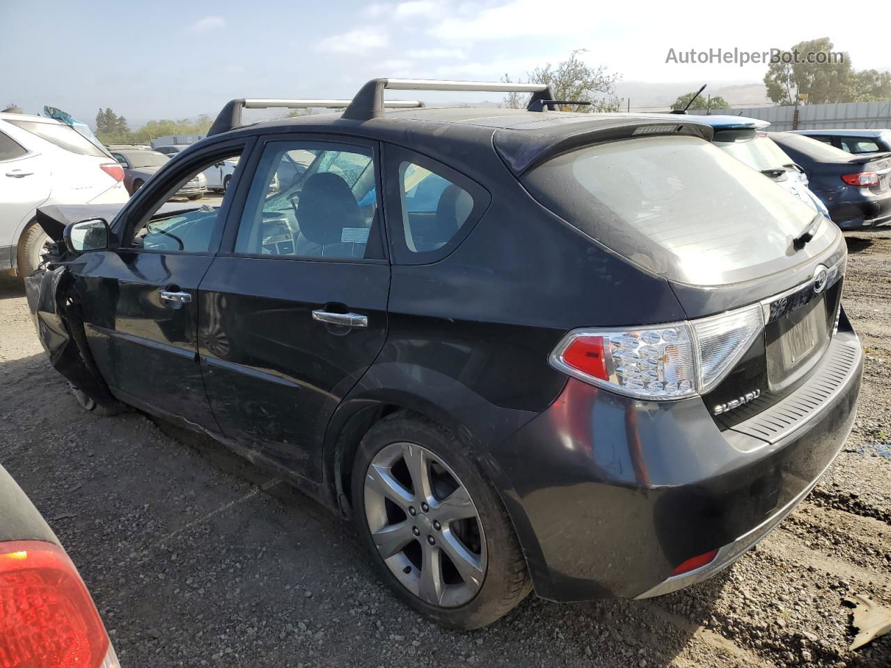 2009 Subaru Impreza Outback Sport Black vin: JF1GH63619H824068