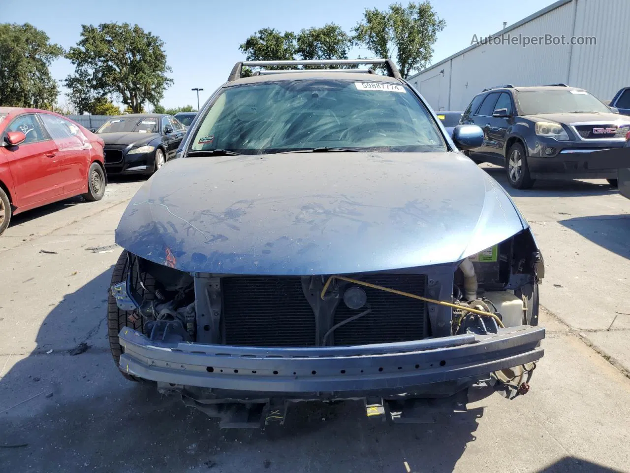 2009 Subaru Impreza Outback Sport Blue vin: JF1GH63629H810986