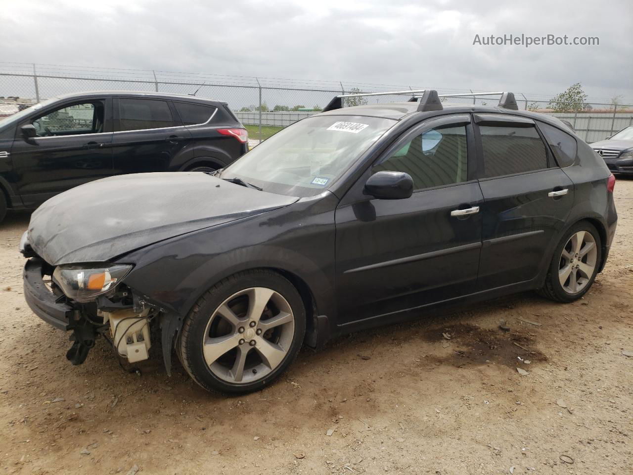 2009 Subaru Impreza Outback Sport Black vin: JF1GH63639G826717