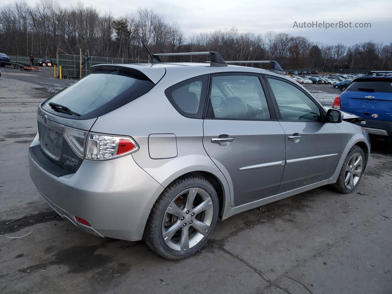 2009 Subaru Impreza Outback Sport Silver vin: JF1GH63639H826954