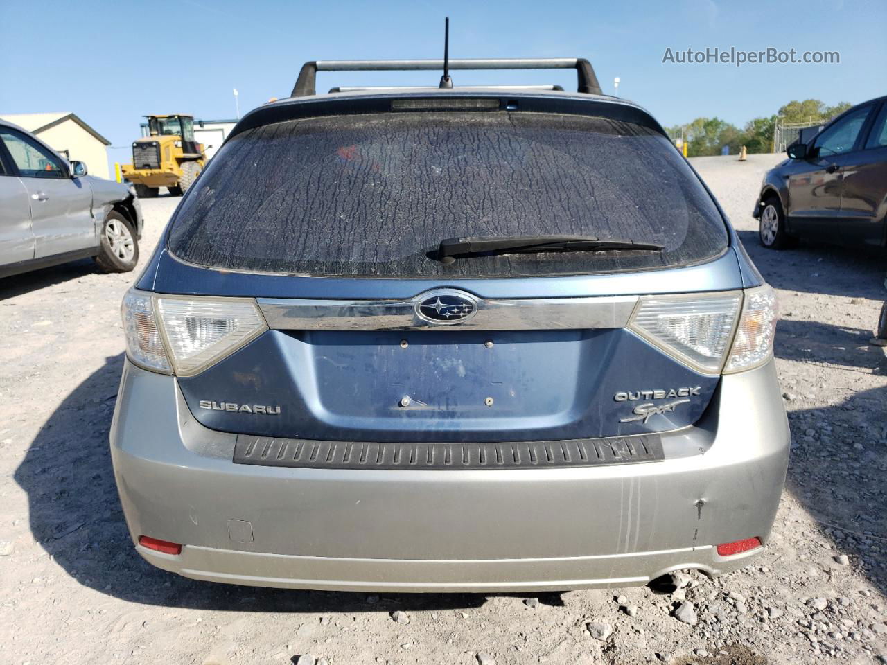 2009 Subaru Impreza Outback Sport Blue vin: JF1GH63649H823772