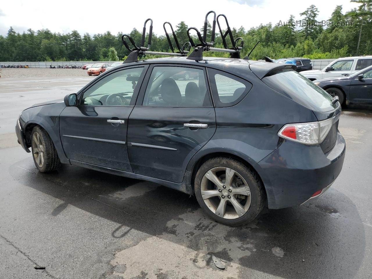 2009 Subaru Impreza Outback Sport Черный vin: JF1GH63649H826204