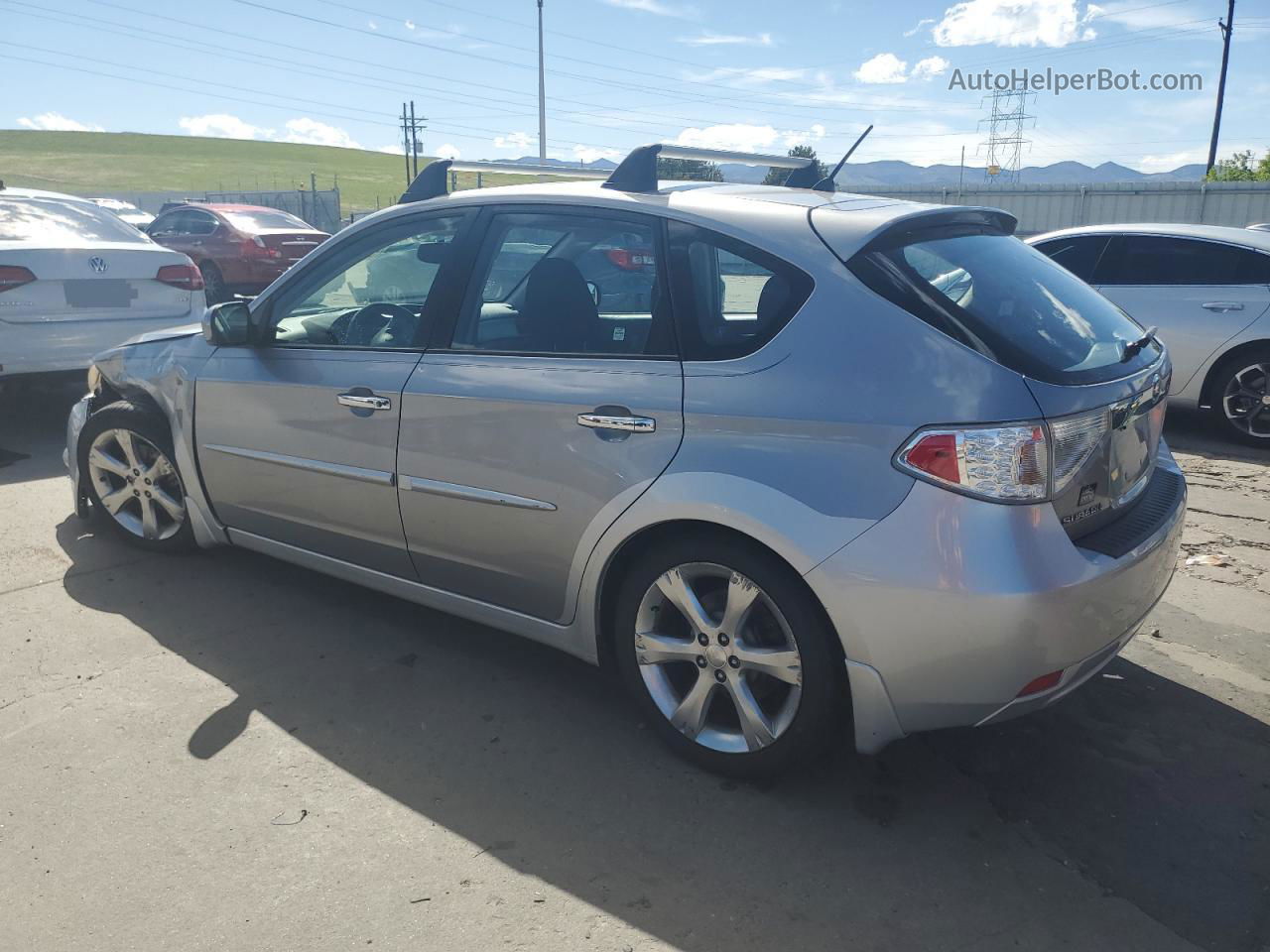 2009 Subaru Impreza Outback Sport Silver vin: JF1GH63659H821433