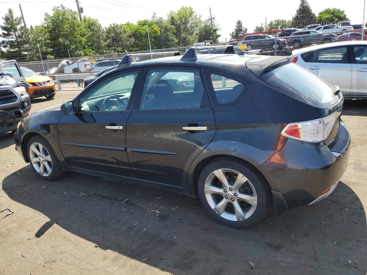 2009 Subaru Impreza Outback Sport Black vin: JF1GH63669G825528