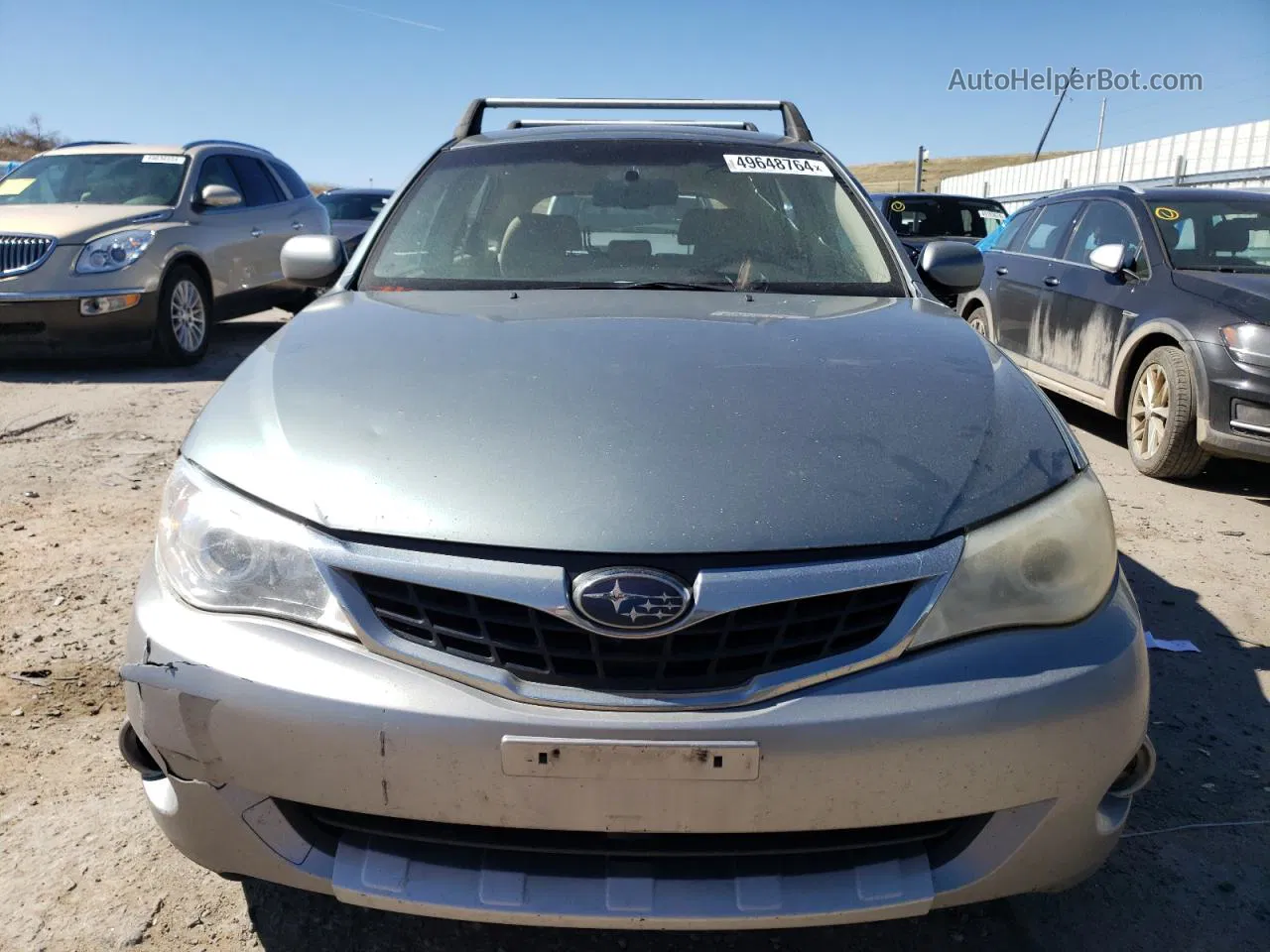 2009 Subaru Impreza Outback Sport Зеленый vin: JF1GH63669H802230