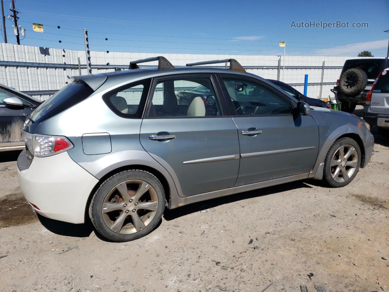 2009 Subaru Impreza Outback Sport Зеленый vin: JF1GH63669H802230