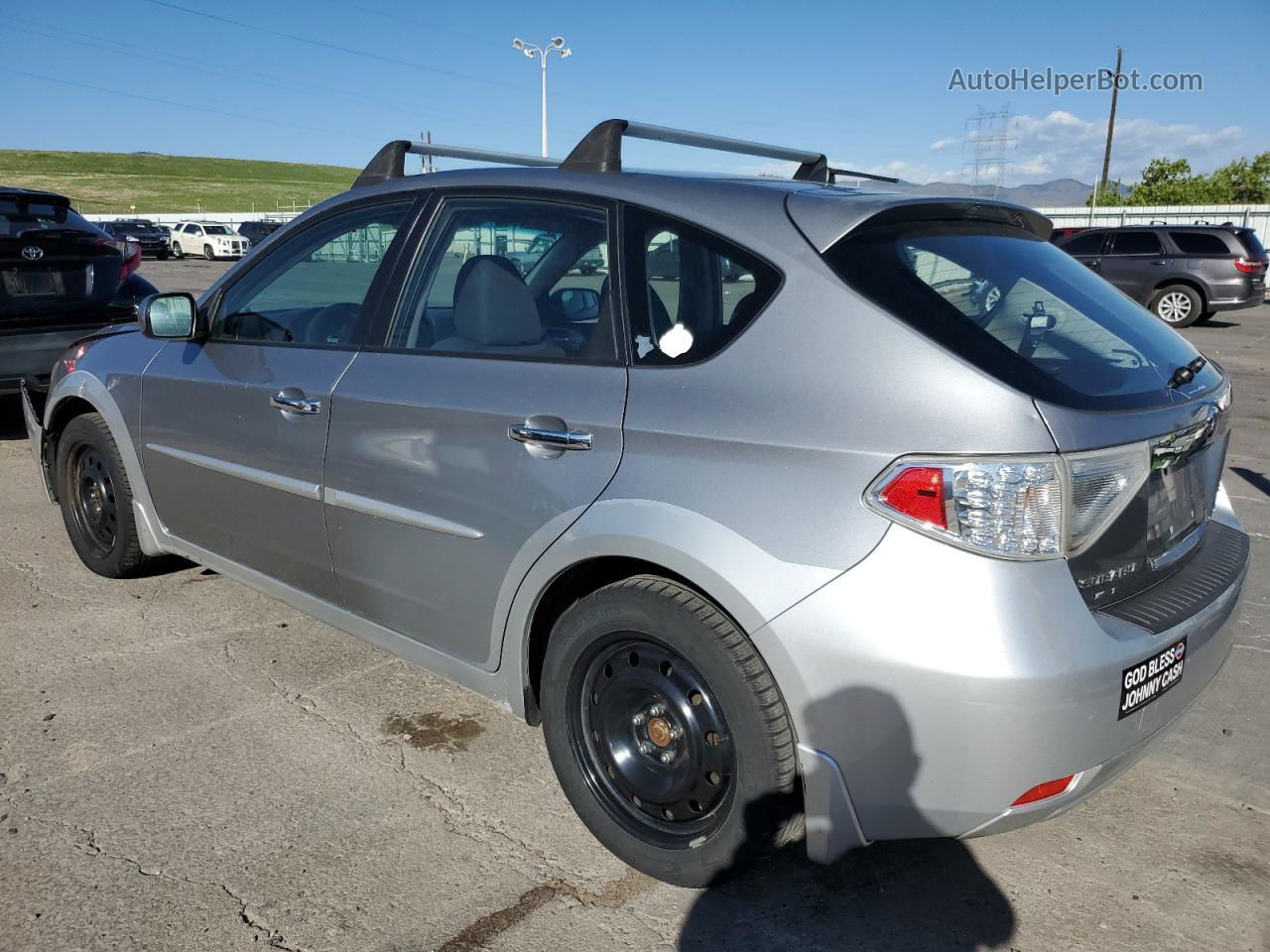 2009 Subaru Impreza Outback Sport Silver vin: JF1GH63669H803717