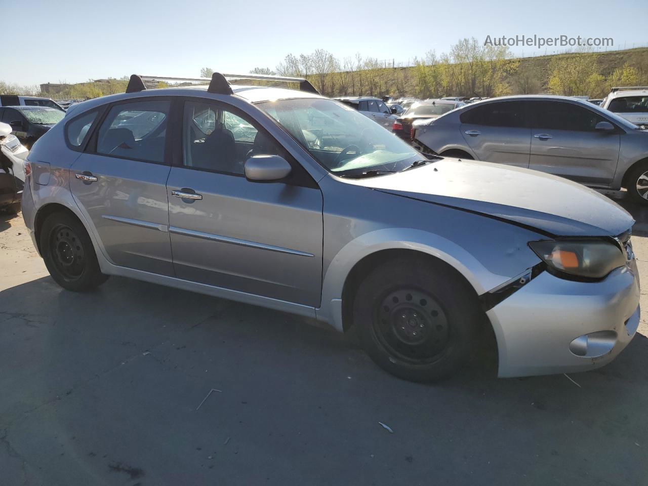 2009 Subaru Impreza Outback Sport Серебряный vin: JF1GH63669H803717