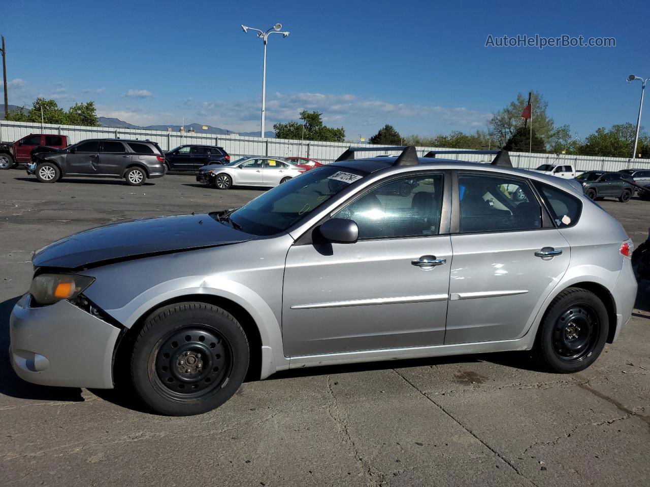 2009 Subaru Impreza Outback Sport Silver vin: JF1GH63669H803717