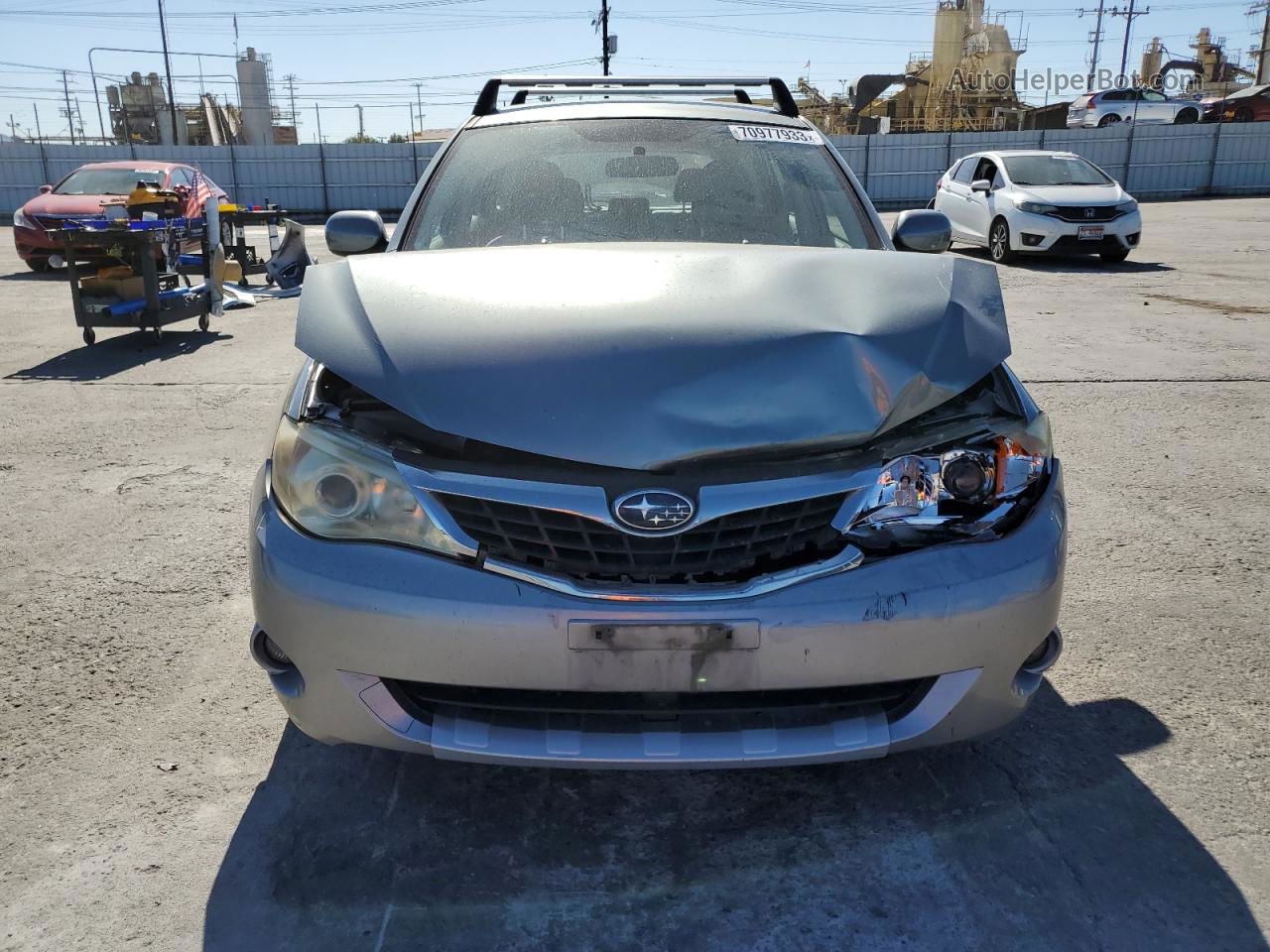 2009 Subaru Impreza Outback Sport Turquoise vin: JF1GH63669H823899