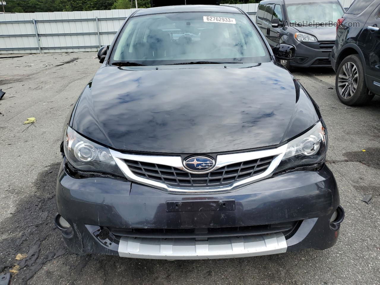 2009 Subaru Impreza Outback Sport Black vin: JF1GH63689G821044