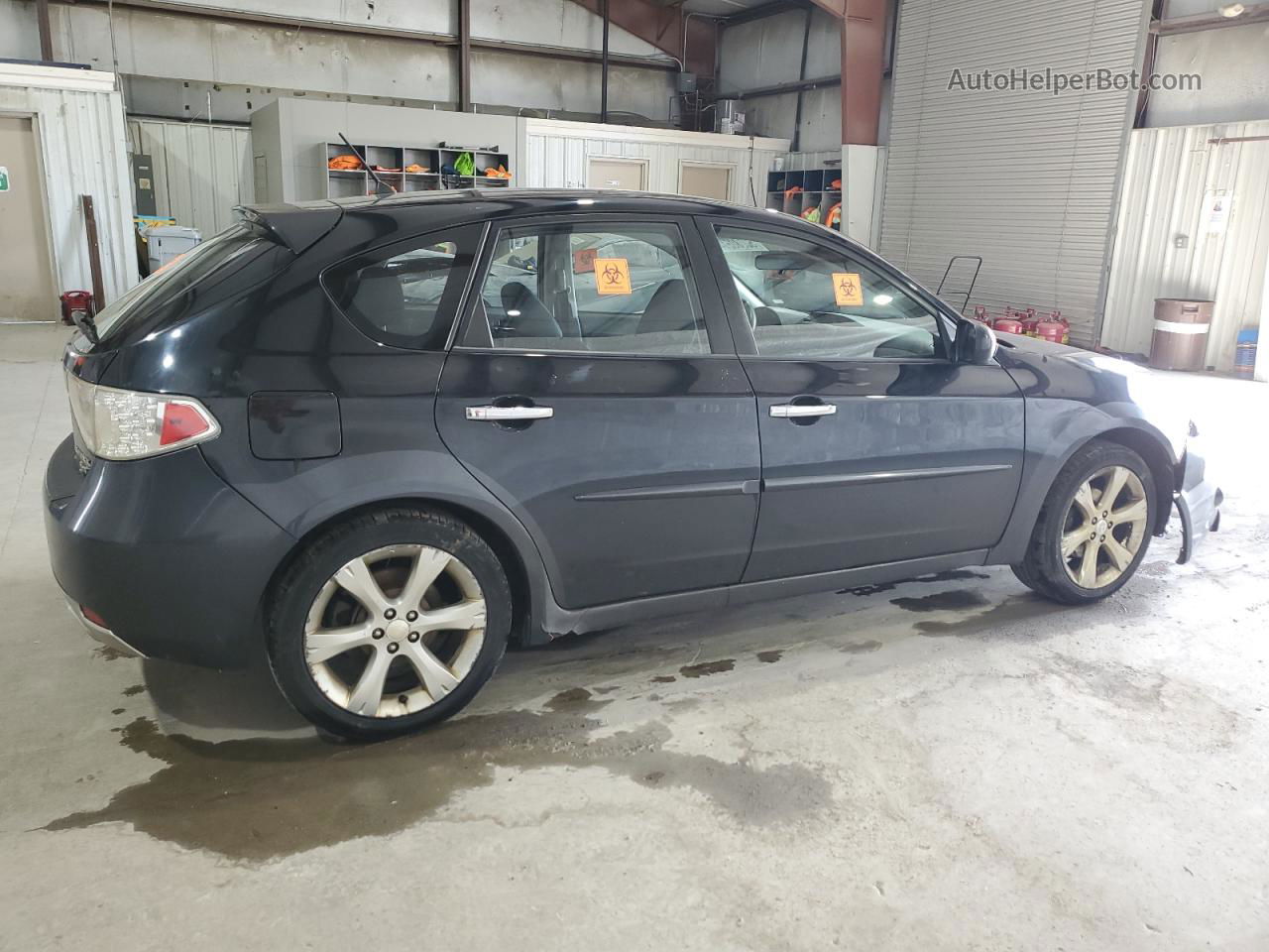 2009 Subaru Impreza Outback Sport Black vin: JF1GH63689H802178