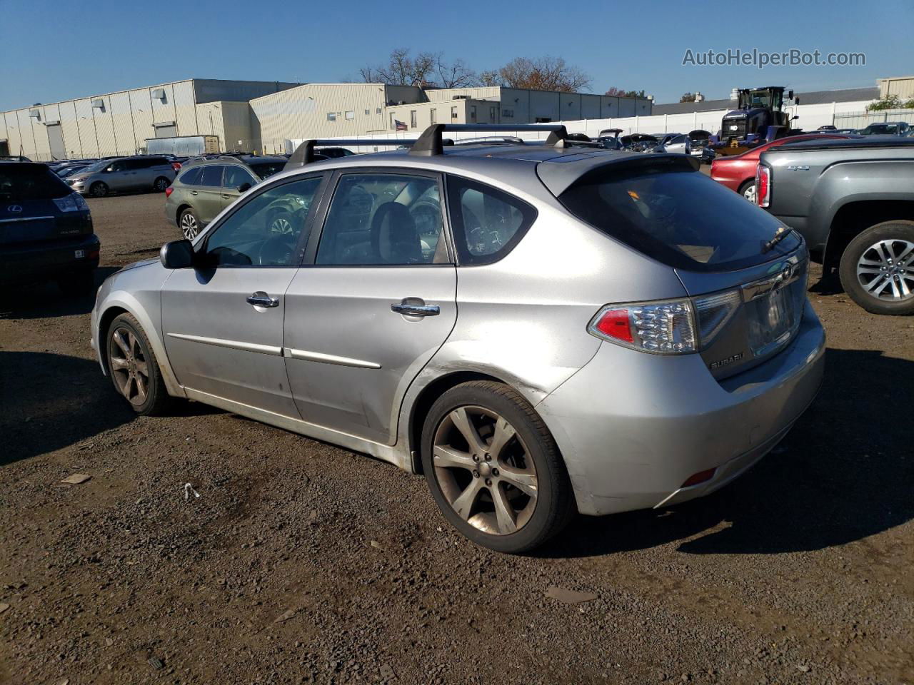 2009 Subaru Impreza Outback Sport Silver vin: JF1GH63689H802245