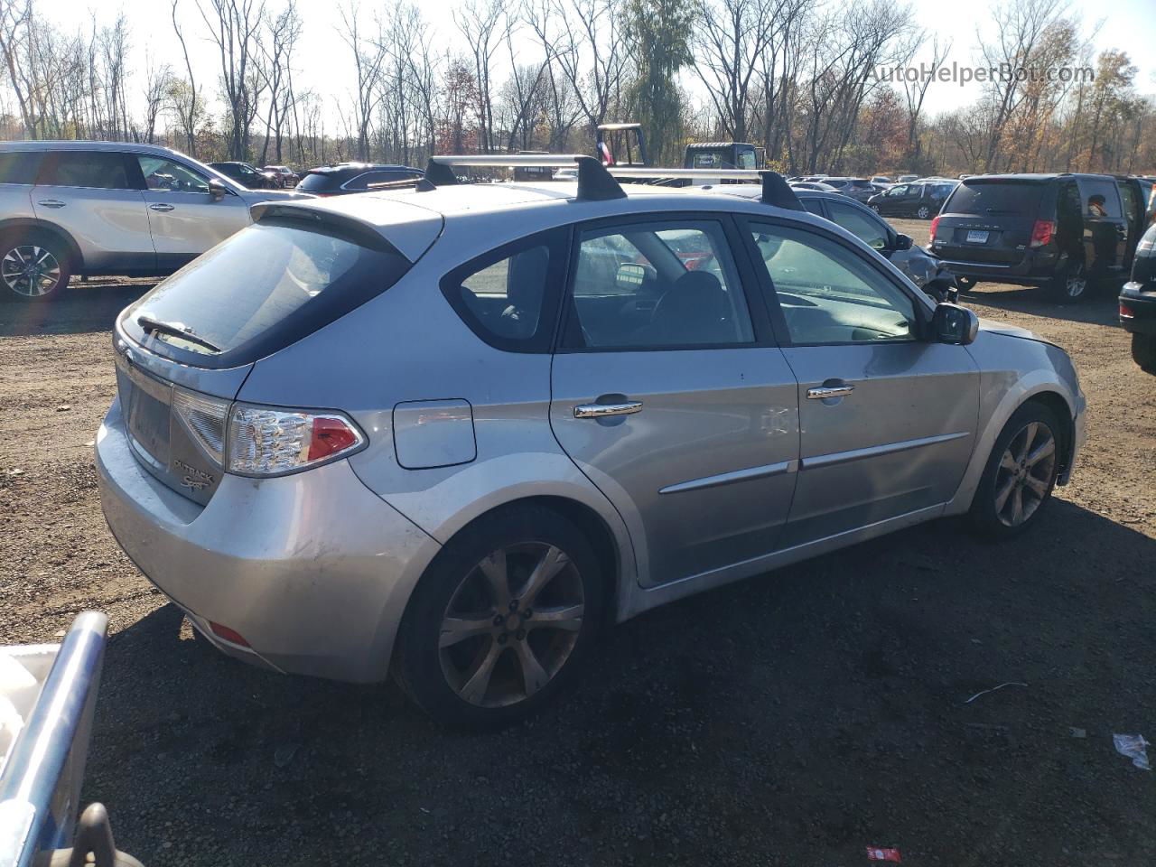 2009 Subaru Impreza Outback Sport Silver vin: JF1GH63689H802245